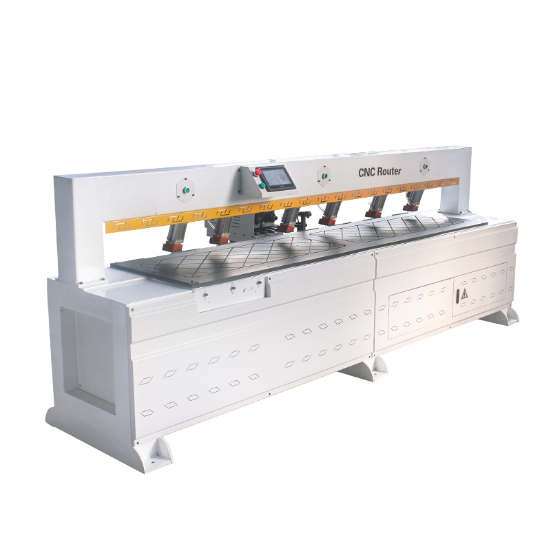 全自動(dòng)板式家具側(cè)孔機(jī)紅外線拉米諾隱形件三合一激光數(shù)控打孔器